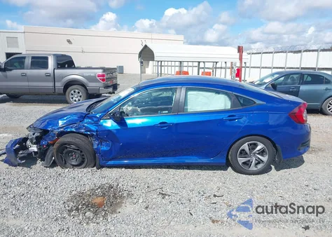 2021 Honda Civic Lx из США, поврежденный, VIN 2HGFC2F69MH534710